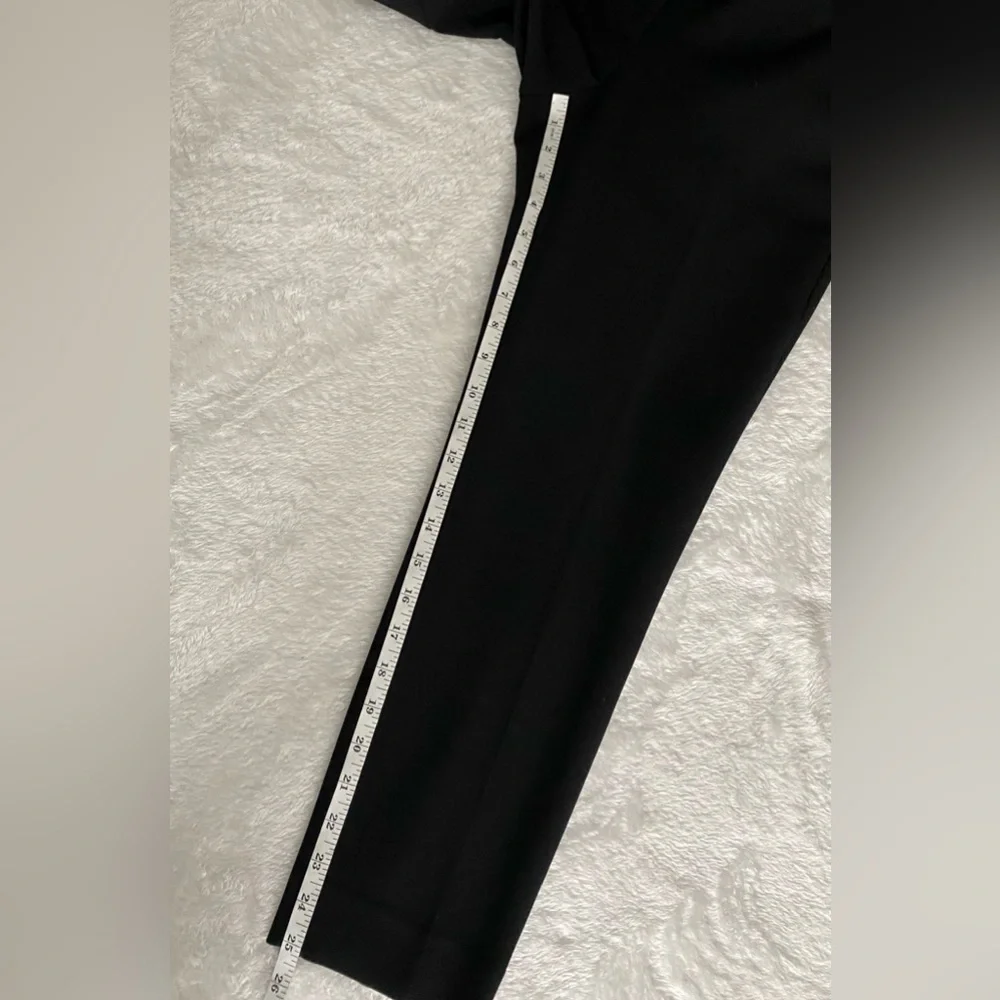 J.Crew Cameron Pant Black Four-Season Stretch Slim Crop Trouser Size 10